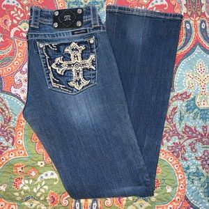 Size 29x31 boot cut Miss Me jeans